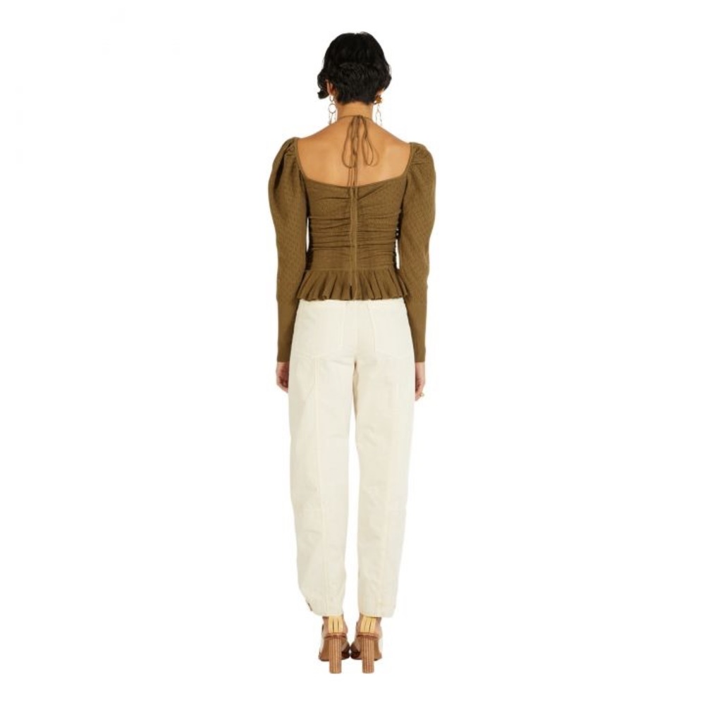 Ulla Johnson Leland Pointelle Knit Top - Picture 4 of 10